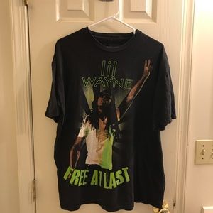 Vintage Lil Wayne Concert Tshirt